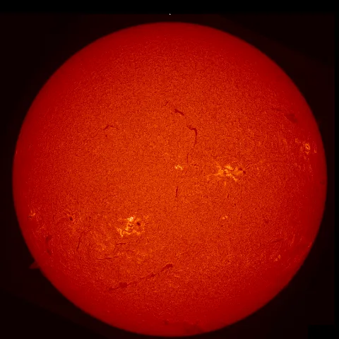 Image of Sun's chromosphere