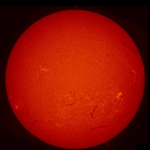 Image of Sun's chromosphere