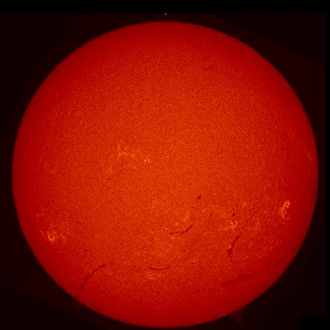 Image of Sun's chromosphere