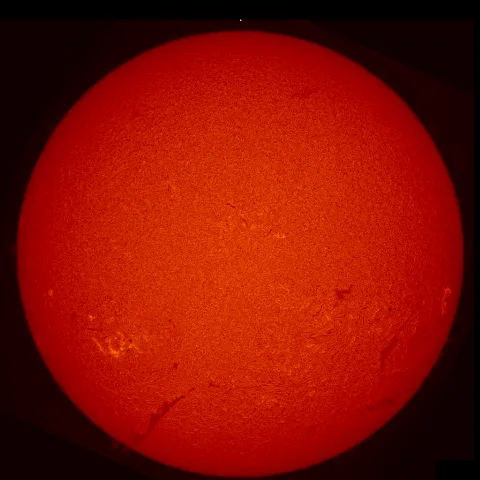 Image of Sun's chromosphere