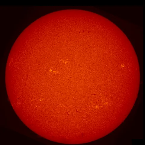 Image of Sun's chromosphere