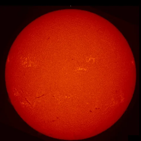 Image of Sun's chromosphere