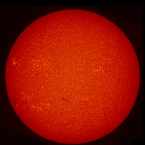 Image of Sun's chromosphere