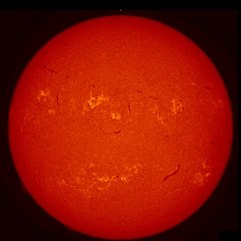 Image of Sun's chromosphere