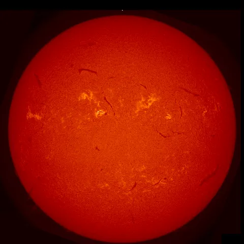 Image of Sun's chromosphere