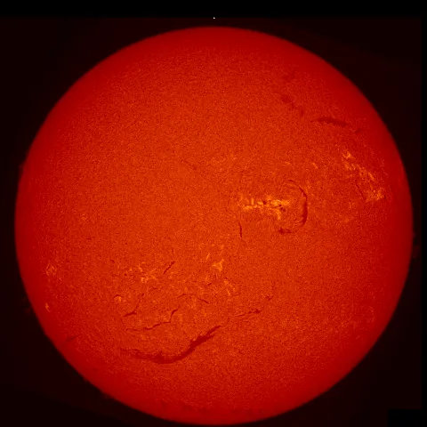 Image of Sun's chromosphere