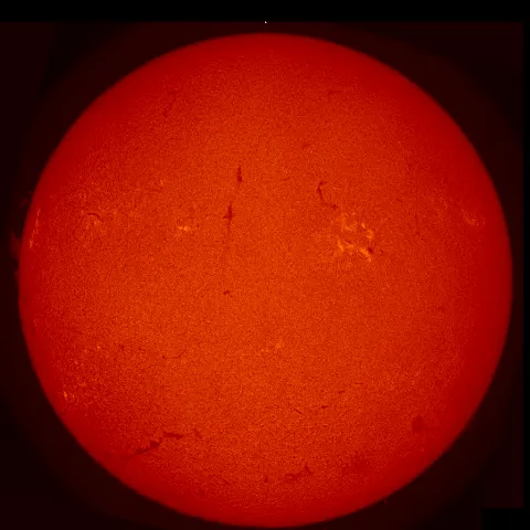 Image of Sun's chromosphere