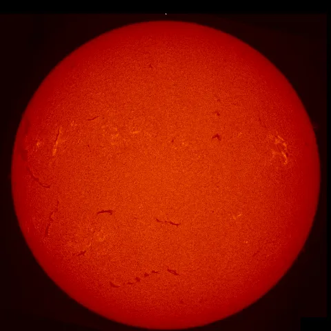 Image of Sun's chromosphere