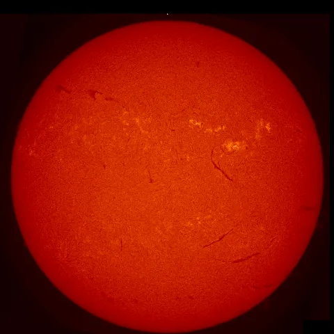 Image of Sun's chromosphere