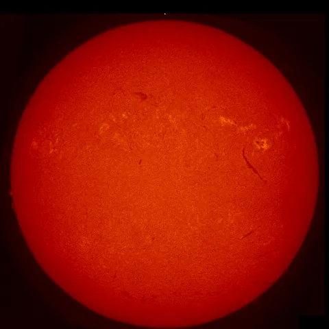 Image of Sun's chromosphere