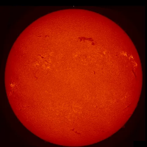 Image of Sun's chromosphere