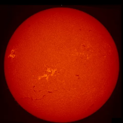 Image of Sun's chromosphere