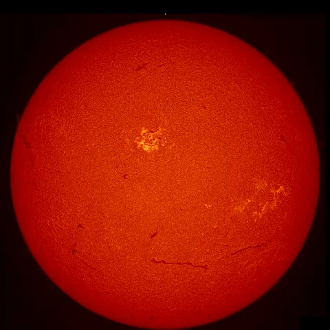 Image of Sun's chromosphere