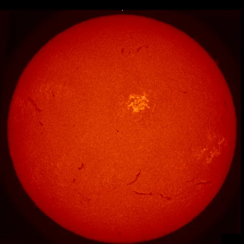 Image of Sun's chromosphere