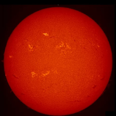 Image of Sun's chromosphere