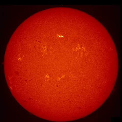 Image of Sun's chromosphere