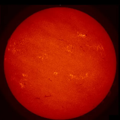 Image of Sun's chromosphere