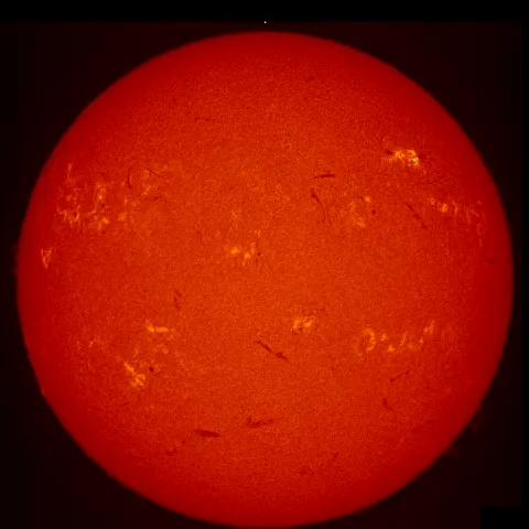 Image of Sun's chromosphere