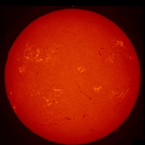 Image of Sun's chromosphere