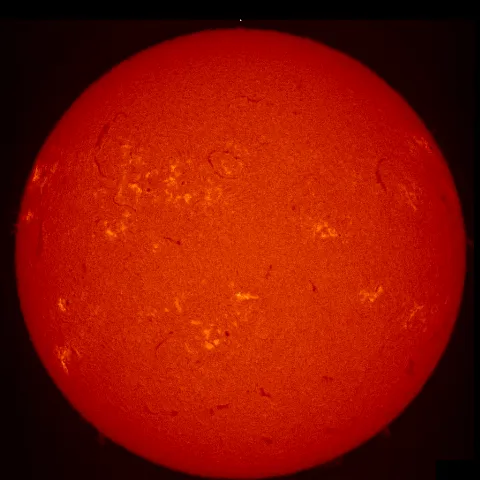 Image of Sun's chromosphere