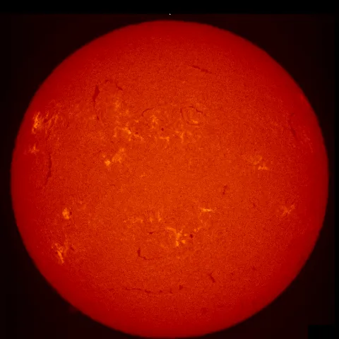 Image of Sun's chromosphere