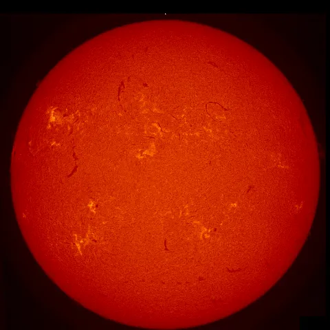 Image of Sun's chromosphere