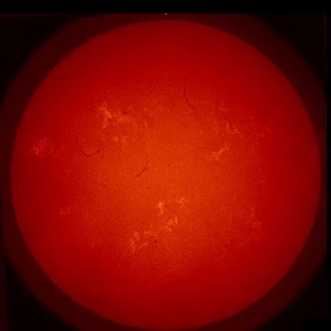 Image of Sun's chromosphere