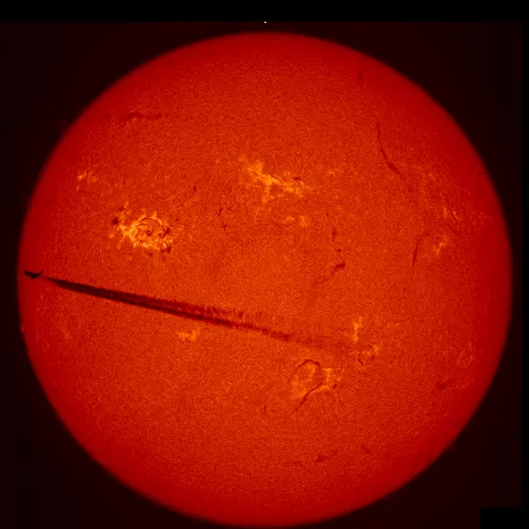 Image of Sun's chromosphere