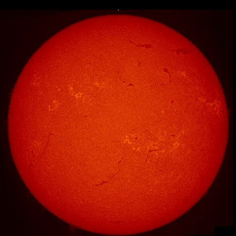 Image of Sun's chromosphere