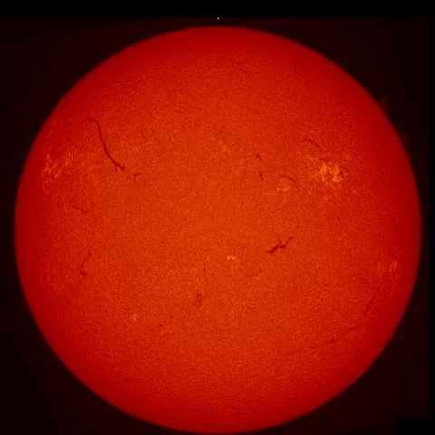 Image of Sun's chromosphere