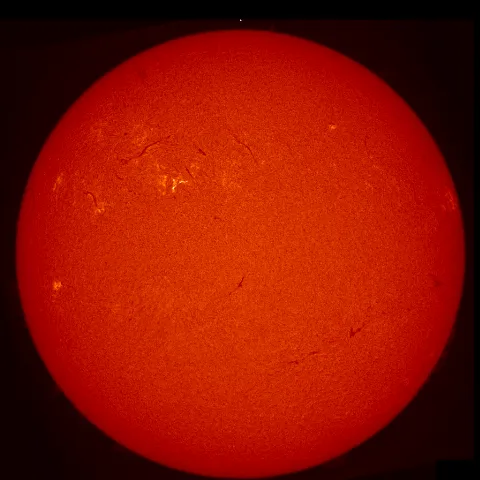 Image of Sun's chromosphere