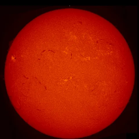 Image of Sun's chromosphere