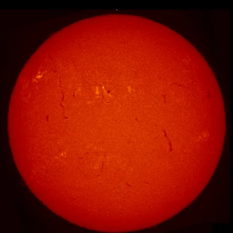 Image of Sun's chromosphere