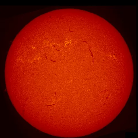 Image of Sun's chromosphere