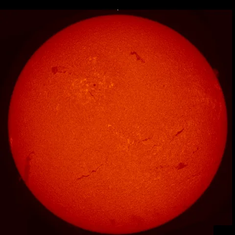 Image of Sun's chromosphere