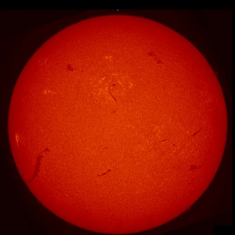 Image of Sun's chromosphere