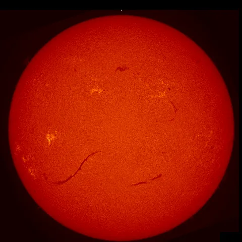 Image of Sun's chromosphere