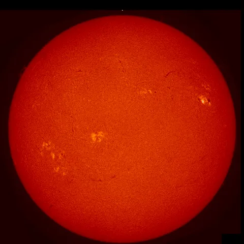 Image of Sun's chromosphere