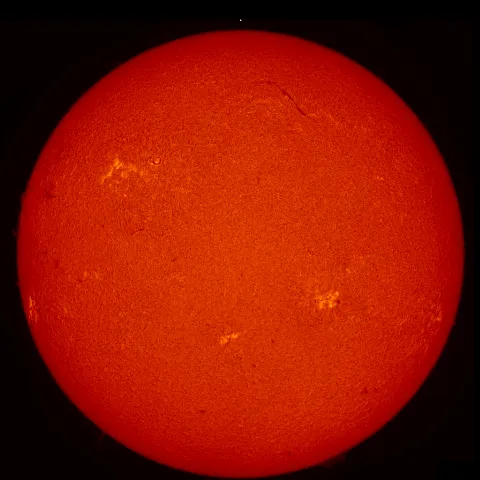 Image of Sun's chromosphere