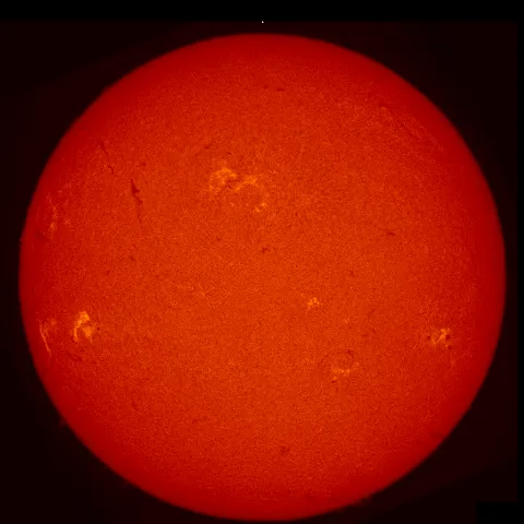 Image of Sun's chromosphere