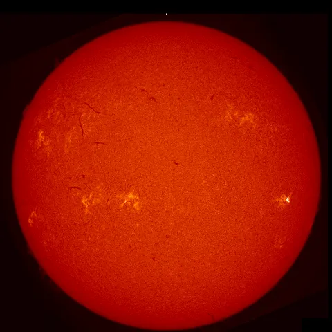 Image of Sun's chromosphere