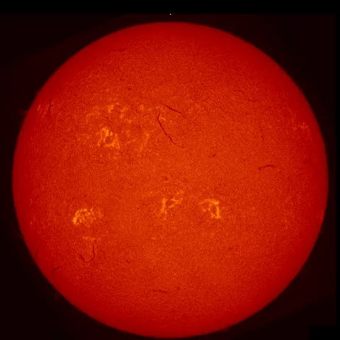 Image of Sun's chromosphere