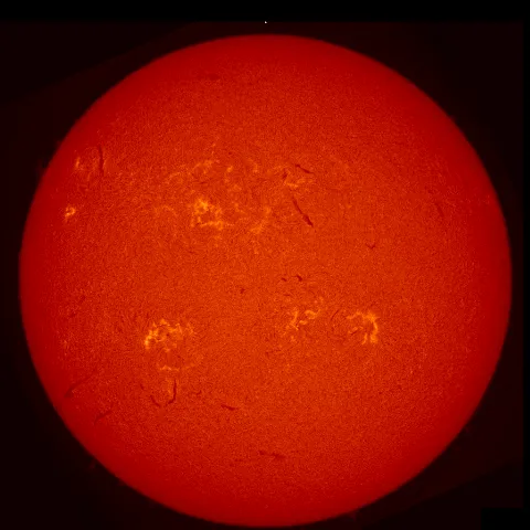 Image of Sun's chromosphere