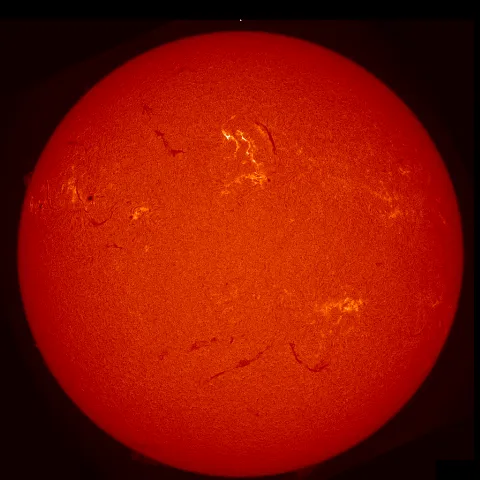 Image of Sun's chromosphere