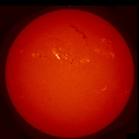 Image of Sun's chromosphere