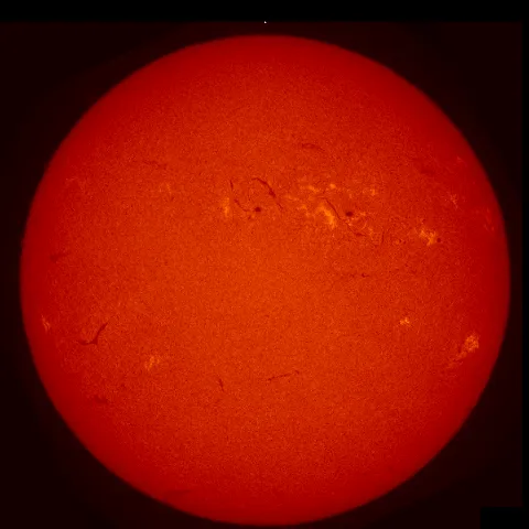 Image of Sun's chromosphere