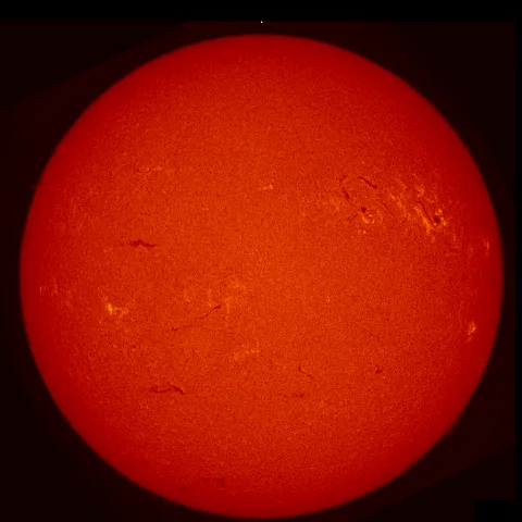 Image of Sun's chromosphere