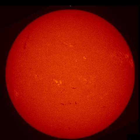 Image of Sun's chromosphere