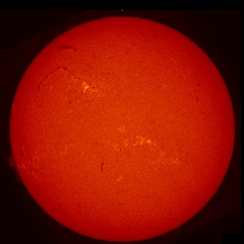 Image of Sun's chromosphere