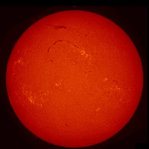 Image of Sun's chromosphere